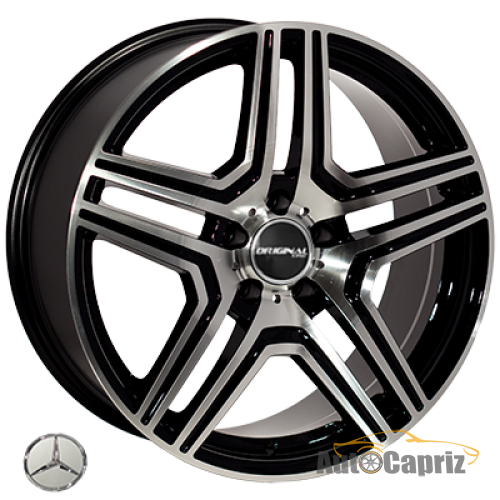 Диски Replica Mercedes 7601 BP R19 W8.5 PCD5x112 ET30 DIA66.6  